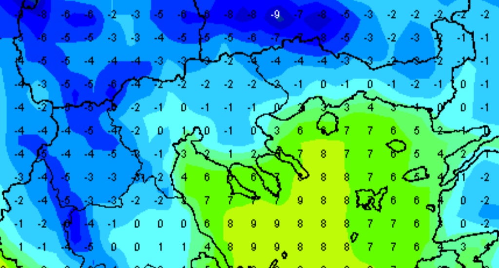 Κρύο- παγετός τις πρωινές ώρες στα βόρεια τις επόμενες ημέρες