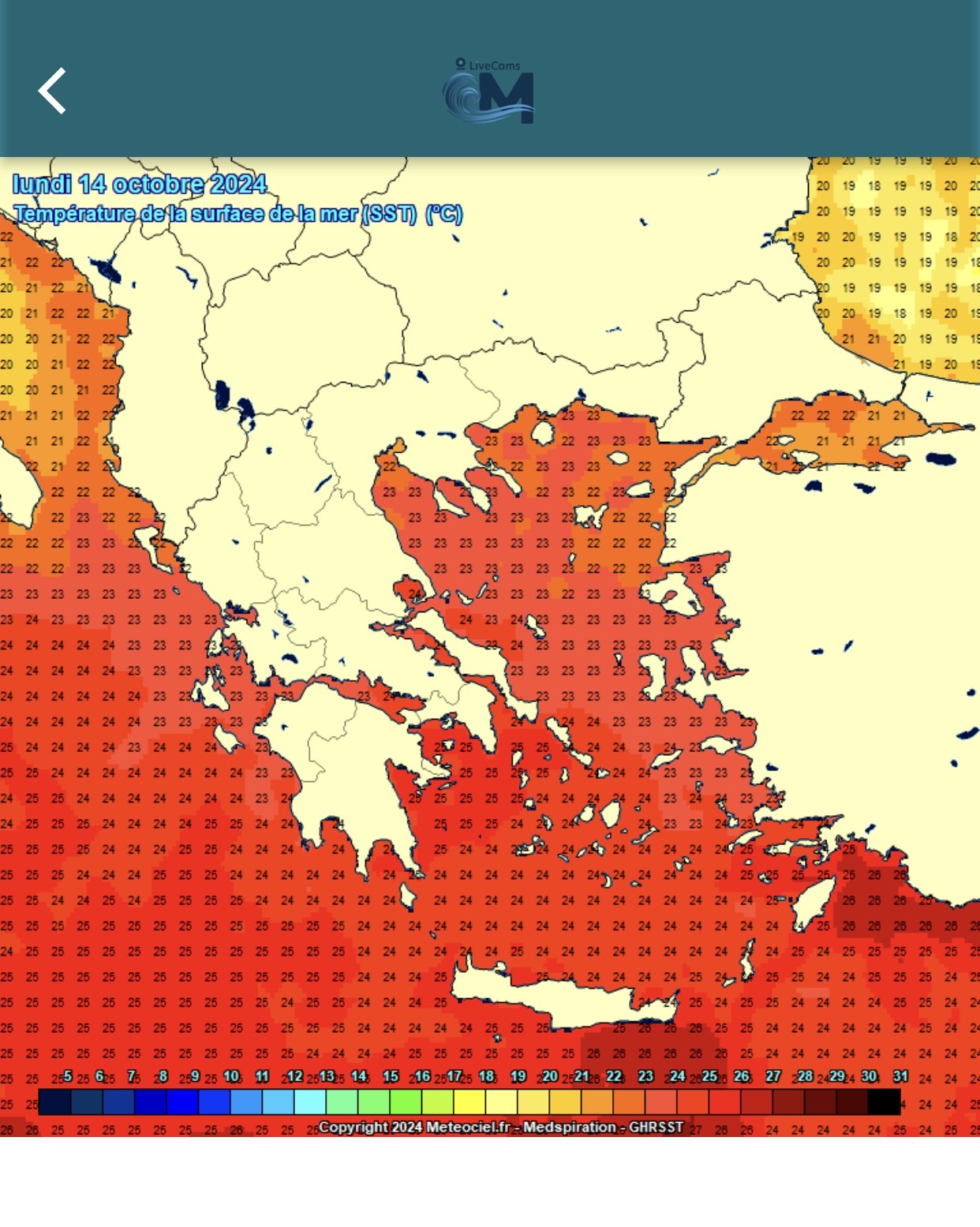 ΘΕΡΜΟΚΡΑΣΙΑ ΘΑΛΑΣΣΑΣ