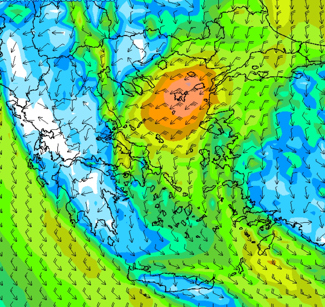 Πρόσκαιρη ενίσχυση των βοριάδων την Πέμπτη