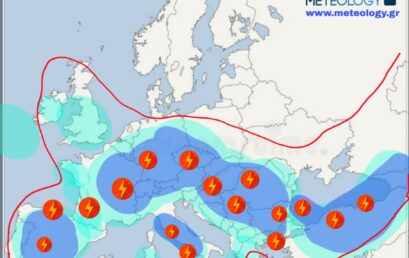 Επόμενες Ημέρες:  Ευρώπη θα σφυροκοπηθεί από ισχυρές Καταιγίδες.