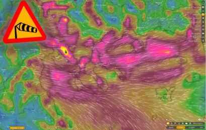 ΈΚΤΑΚΤΟ Δελτίο θυελλωδών ανέμων για ΘΕΣΣΑΛΟΝΙΚΗ