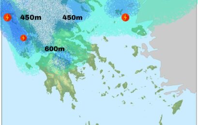 Χιονοπτώσεις το βράδυ στα βόρεια- τσουχτερό το κρύο