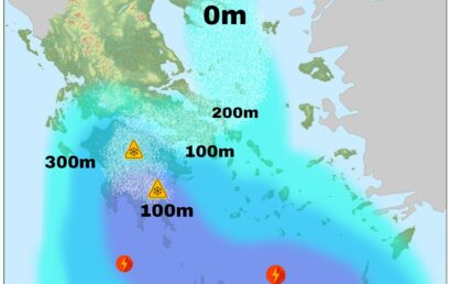 Ισχυρές χιονοπτώσεις στην Πελοπόννησο- χιόνι και στο κέντρο της Αθήνας