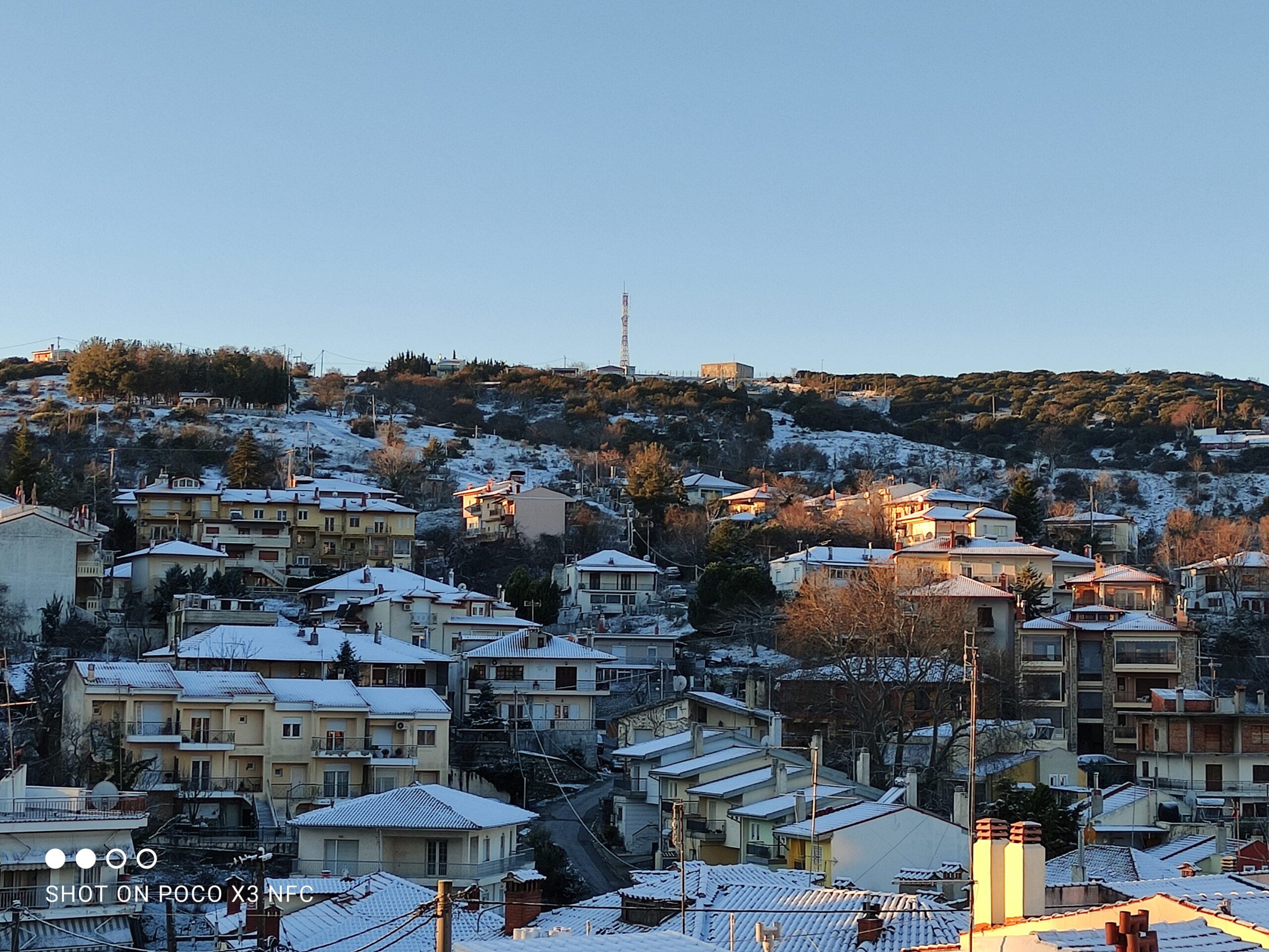 Μίνι “χιονιάς”  την Τρίτη στην Θεσσαλονίκη