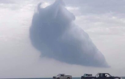 Απίστευτο σύννεφο roll cloud  στην Επανομή Θεσσαλονίκης- φωτό